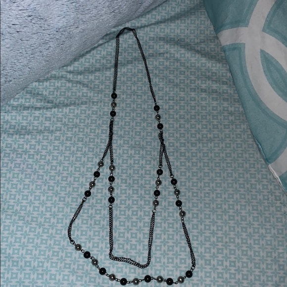 Black Beaded Necklace - Picture 1 of 1
